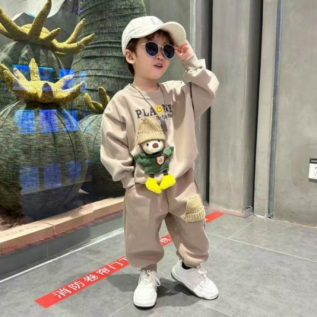 Купить Детский костюм коричневый оптом Садовод Интернет-каталог Садовод интернет-каталог