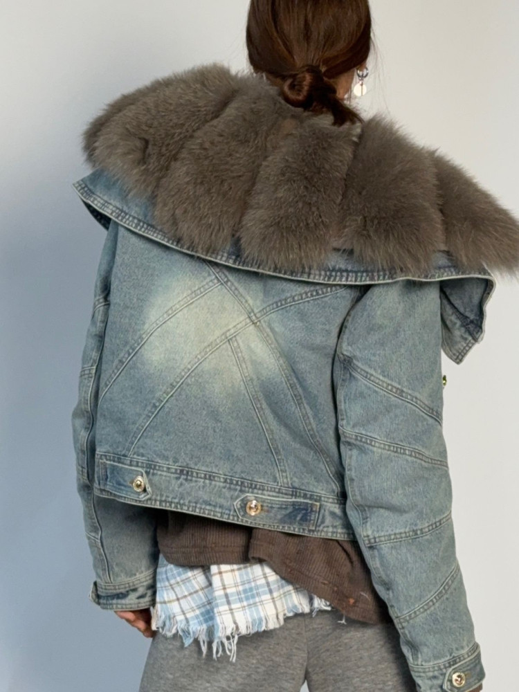 Купить Куртка женская голубая оптом Садовод Интернет-каталог Садовод интернет-каталог