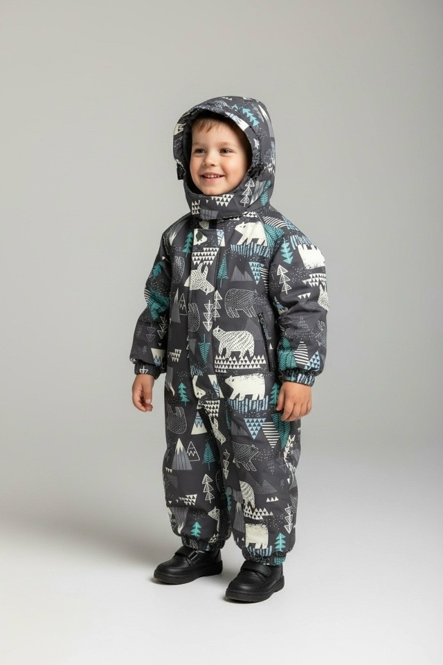 Купить Детский комбинезон серый оптом Садовод Интернет-каталог Садовод интернет-каталог