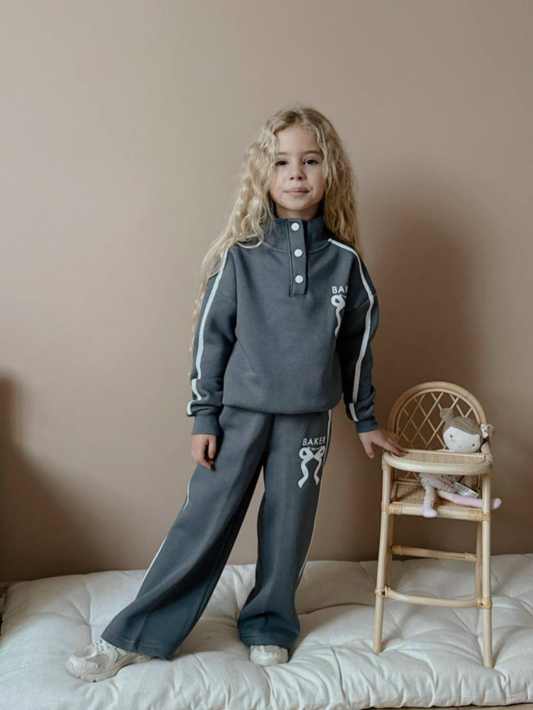 Купить Детский костюм темно-серый оптом Садовод Интернет-каталог Садовод интернет-каталог