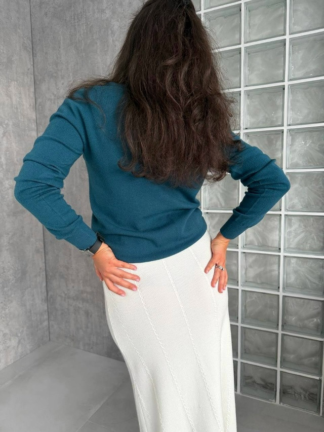 Купить Женская кофта синяя оптом Садовод Интернет-каталог Садовод интернет-каталог