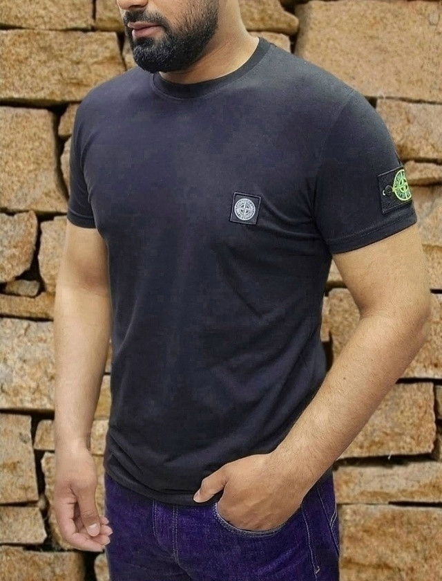 Купить Мужская футболка черная оптом Садовод Интернет-каталог Садовод интернет-каталог