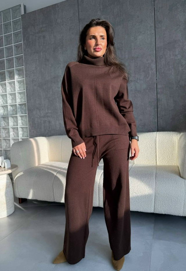 Купить Женский костюм коричневый оптом Садовод Интернет-каталог Садовод интернет-каталог