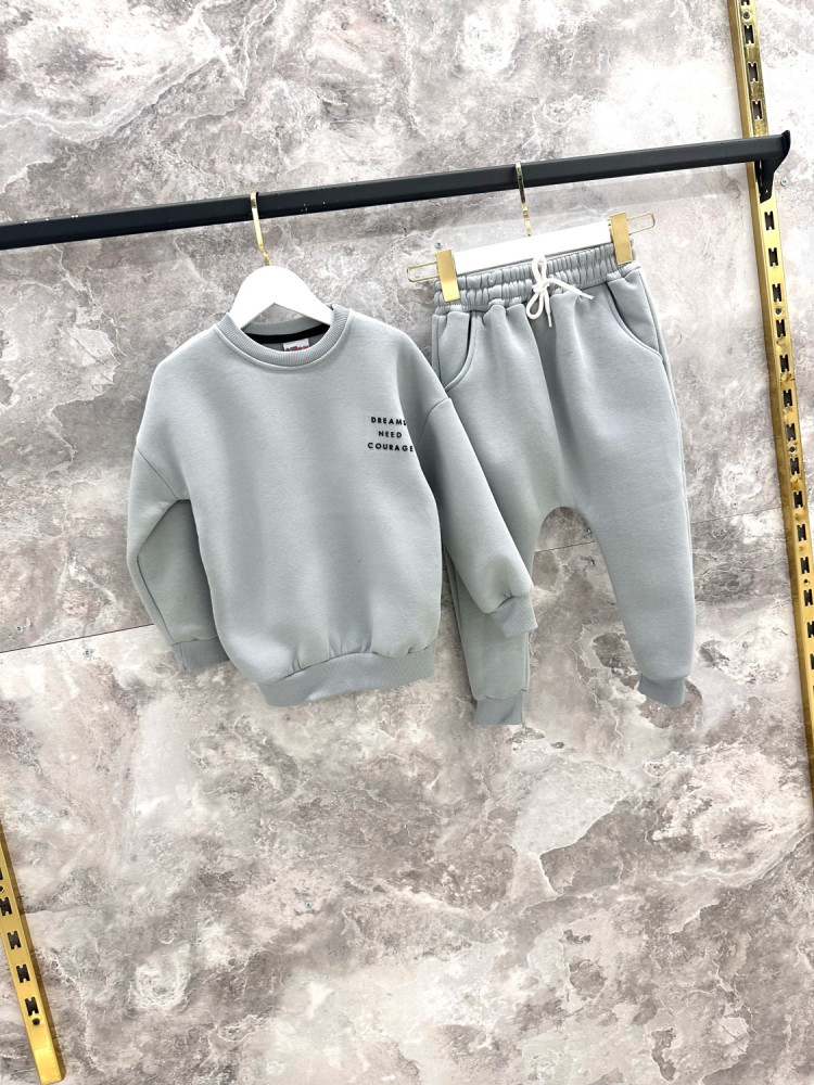 Купить Детский костюм серый оптом Садовод Интернет-каталог Садовод интернет-каталог