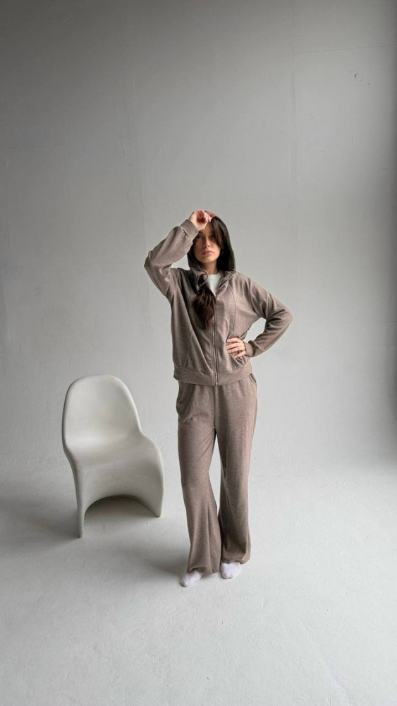 Купить Женский костюм коричневый оптом Садовод Интернет-каталог Садовод интернет-каталог