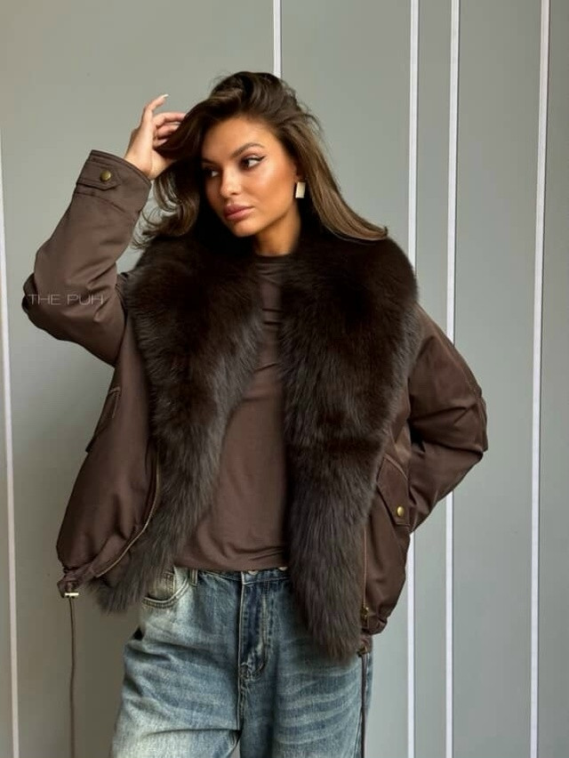 Купить Куртка женская коричневая оптом Садовод Интернет-каталог Садовод интернет-каталог