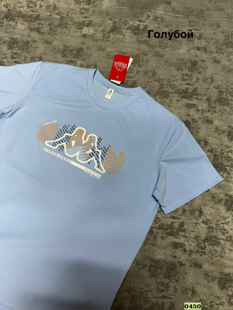 Купить Мужская футболка голубая оптом Садовод Интернет-каталог Садовод интернет-каталог