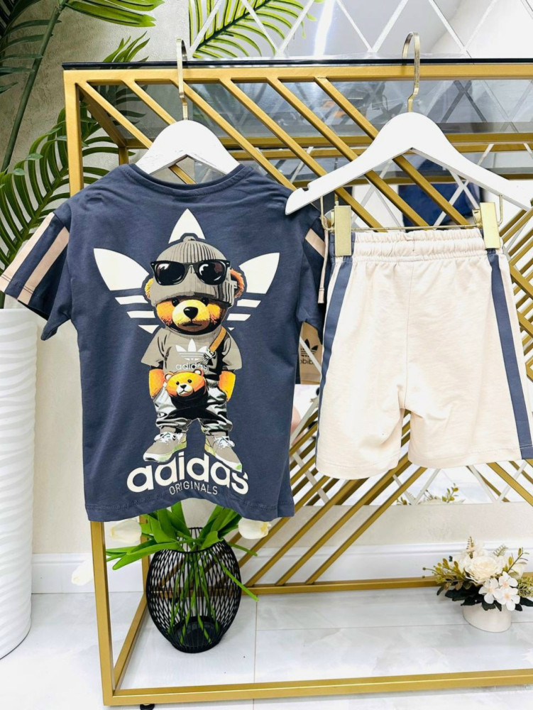 Купить Детский костюм темно-серый оптом Садовод Интернет-каталог Садовод интернет-каталог