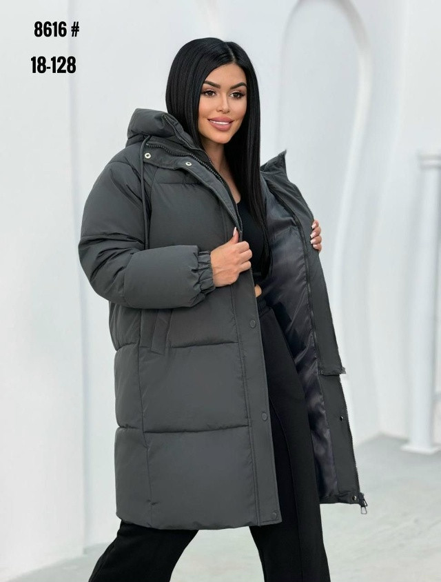 Купить Куртка женская серая оптом Садовод Интернет-каталог Садовод интернет-каталог