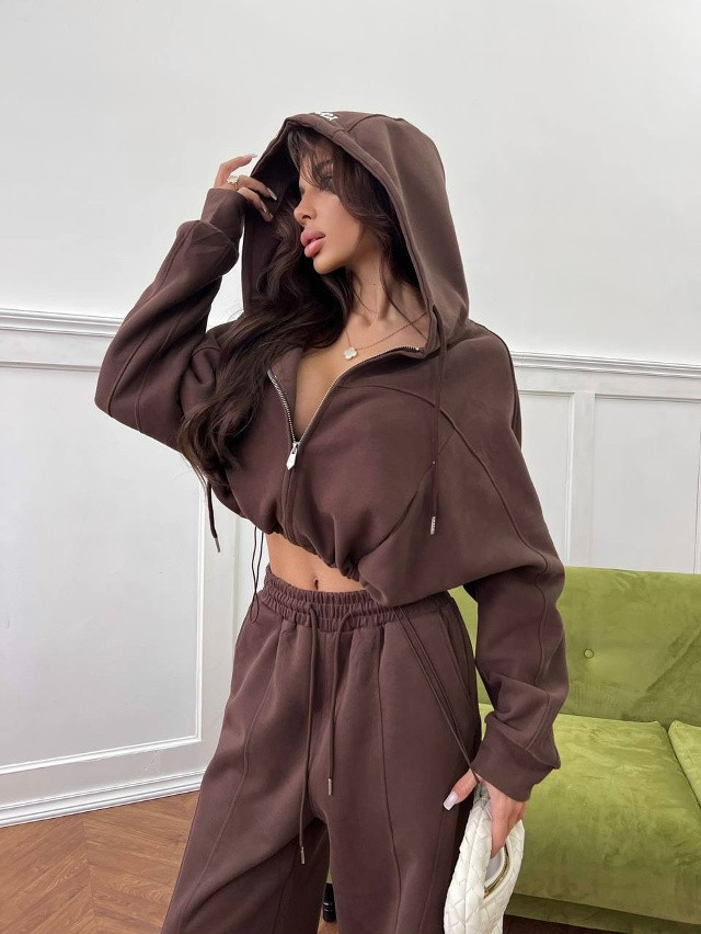 Купить Женский костюм коричневый оптом Садовод Интернет-каталог Садовод интернет-каталог