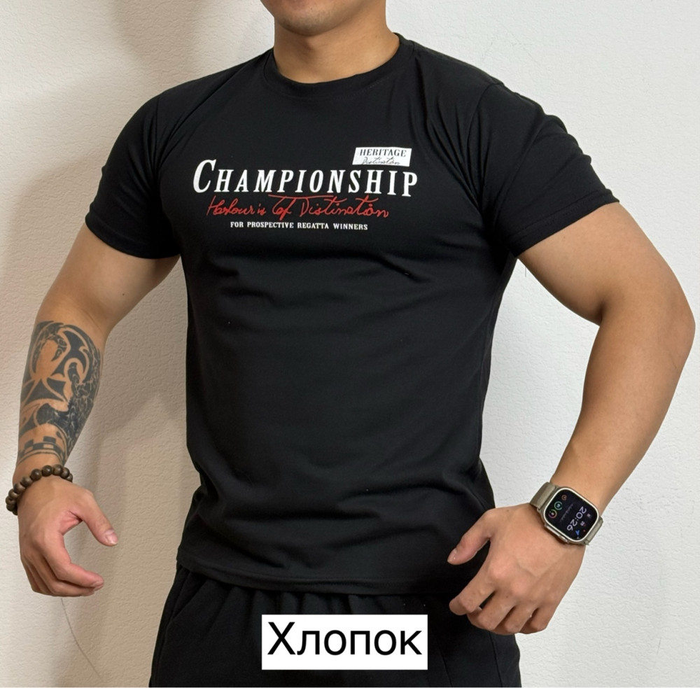 Купить Футболка для мужчин, хлопок оптом Садовод Интернет-каталог Садовод интернет-каталог