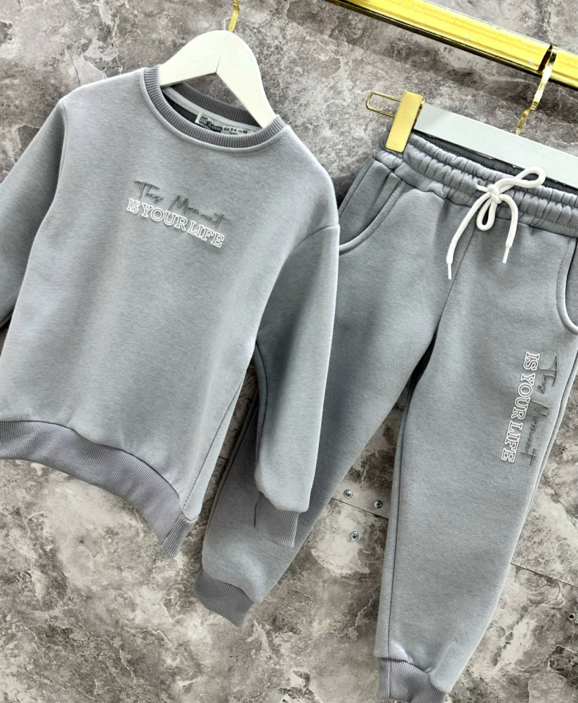 Купить Детский костюм серый оптом Садовод Интернет-каталог Садовод интернет-каталог