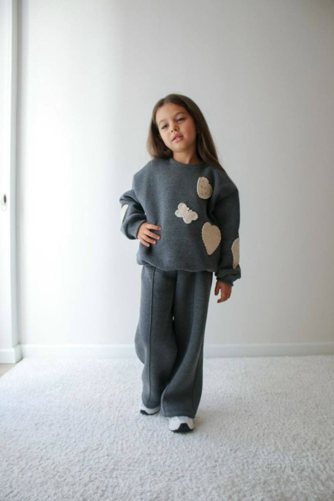 Купить Детский костюм серый оптом Садовод Интернет-каталог Садовод интернет-каталог