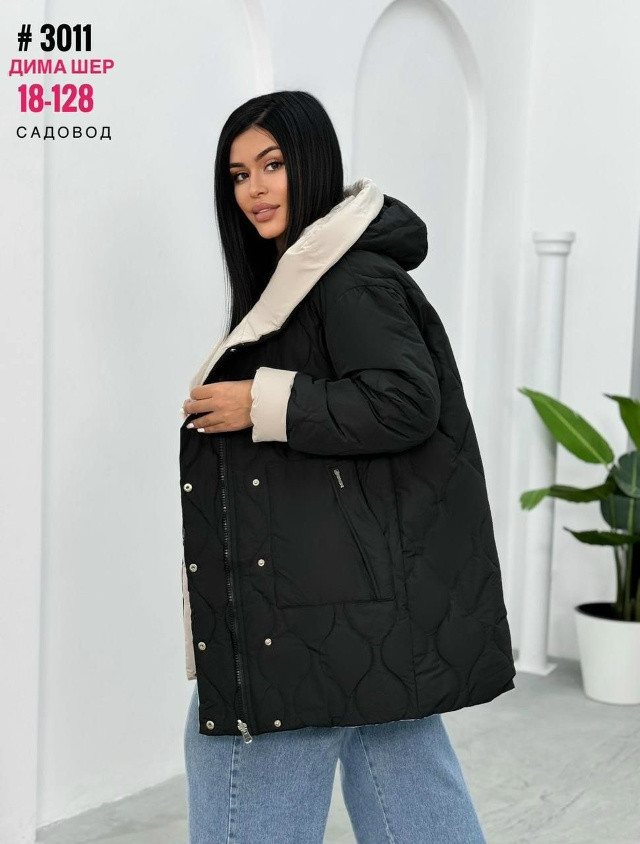 Купить Куртка женская черная оптом Садовод Интернет-каталог Садовод интернет-каталог