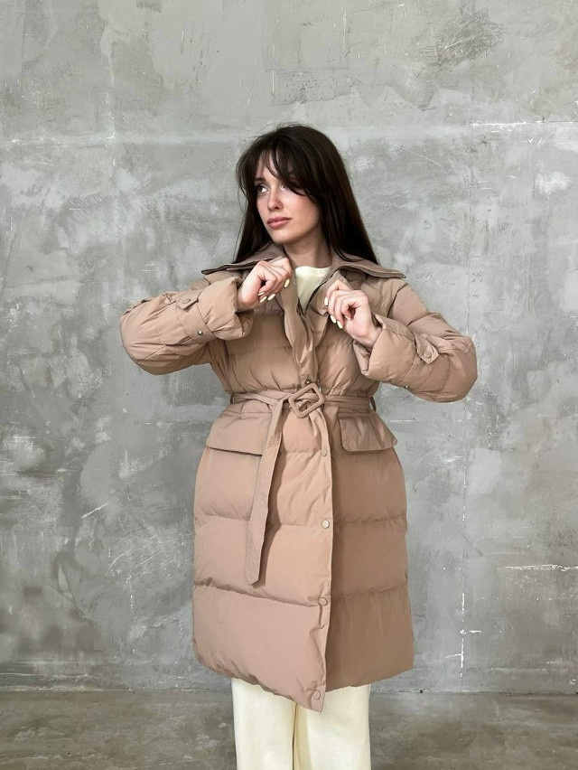 Купить Куртка женская бежевая оптом Садовод Интернет-каталог Садовод интернет-каталог