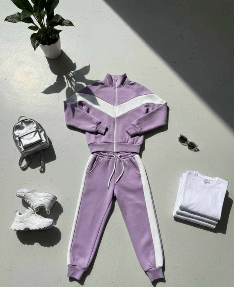 Купить Детский костюм сиреневый оптом Садовод Интернет-каталог Садовод интернет-каталог