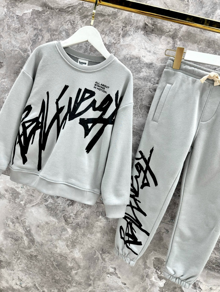 Купить Детский костюм серый оптом Садовод Интернет-каталог Садовод интернет-каталог