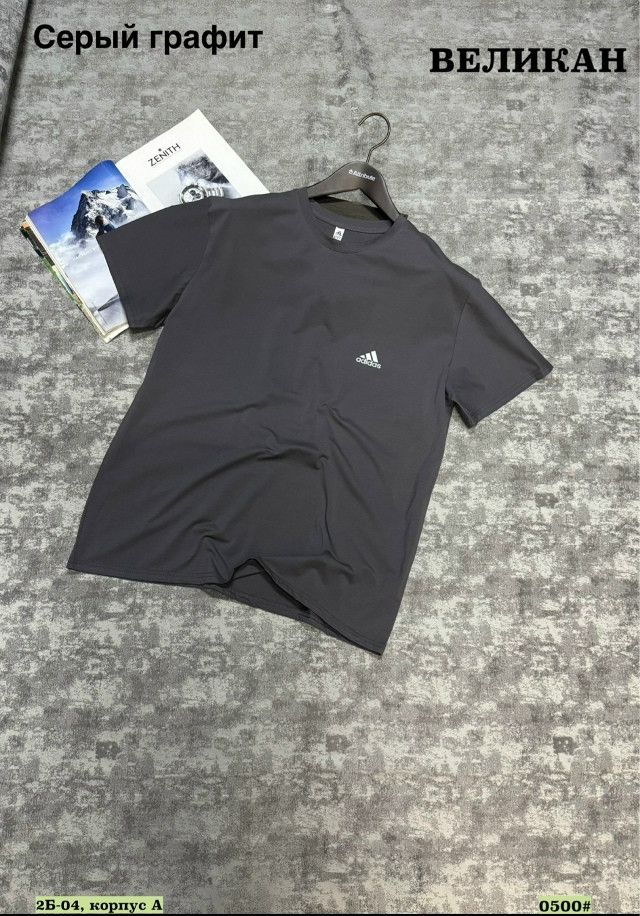 Купить Мужская футболка темно-серая оптом Садовод Интернет-каталог Садовод интернет-каталог