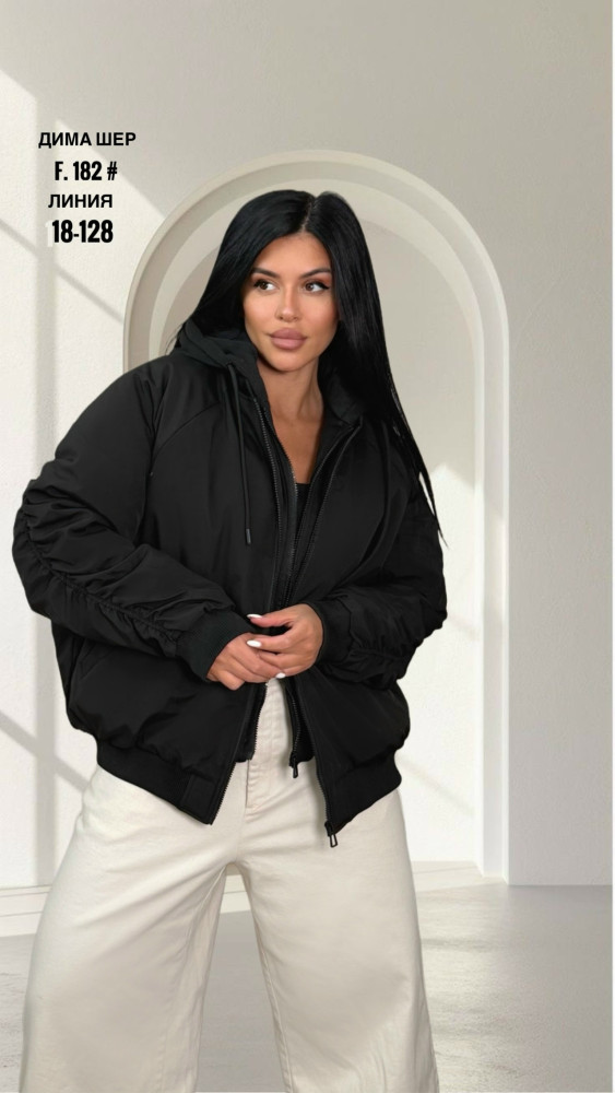 Купить Куртка женская черная оптом Садовод Интернет-каталог Садовод интернет-каталог