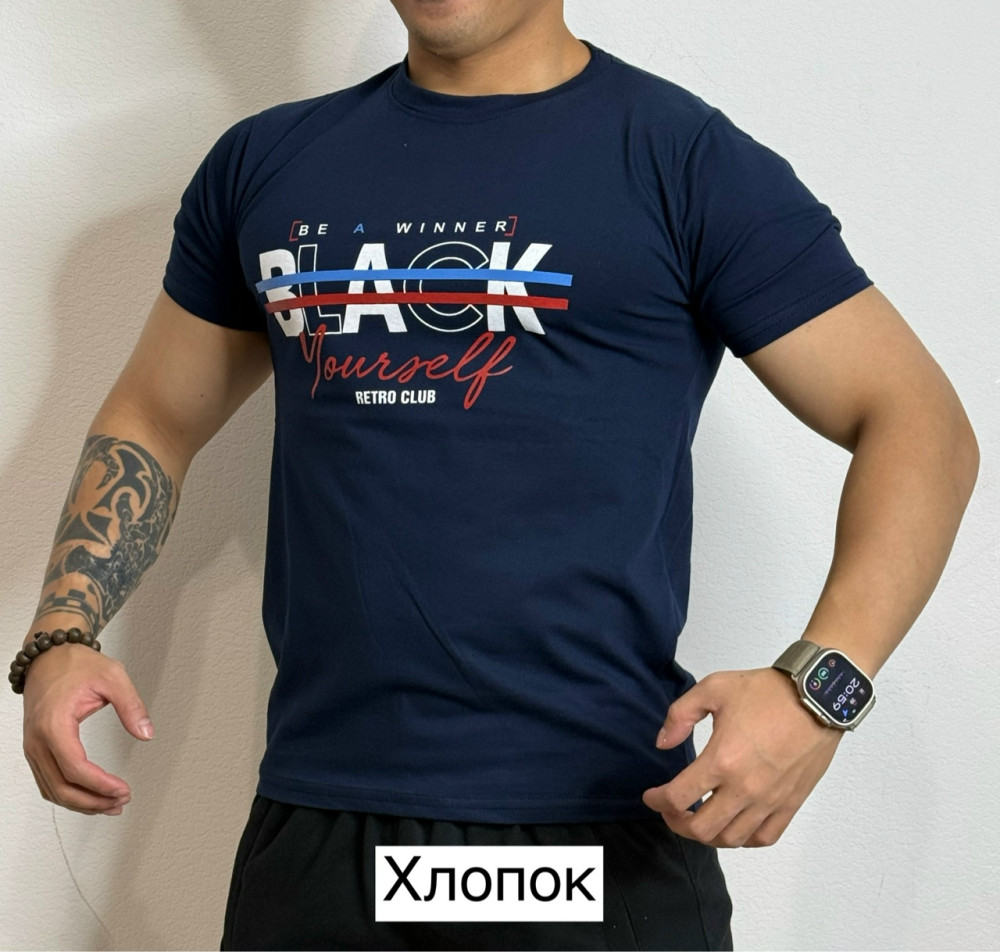 Купить Футболка для мужчин, хлопок оптом Садовод Интернет-каталог Садовод интернет-каталог