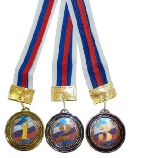 Медаль ФЛАГ (65мм) САДОВОД БАЗА
