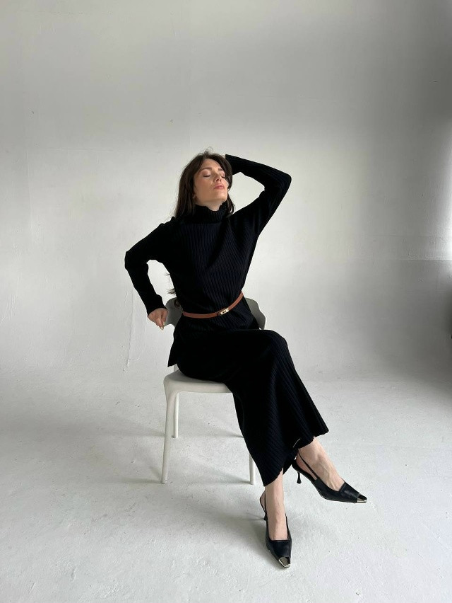 Купить Женский костюм черный оптом Садовод Интернет-каталог Садовод интернет-каталог