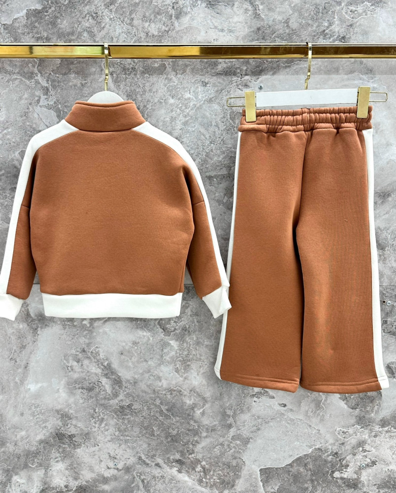 Купить Детский костюм коричневый оптом Садовод Интернет-каталог Садовод интернет-каталог