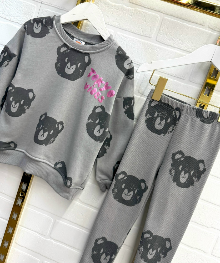 Купить Детский костюм серый оптом Садовод Интернет-каталог Садовод интернет-каталог