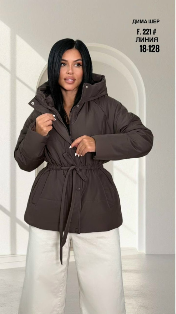 Купить Куртка женская коричневая оптом Садовод Интернет-каталог Садовод интернет-каталог