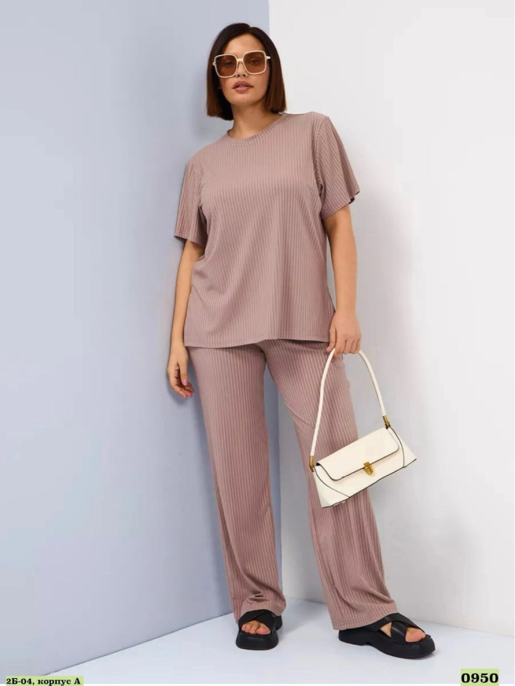 Купить Женский костюм коричневый оптом Садовод Интернет-каталог Садовод интернет-каталог