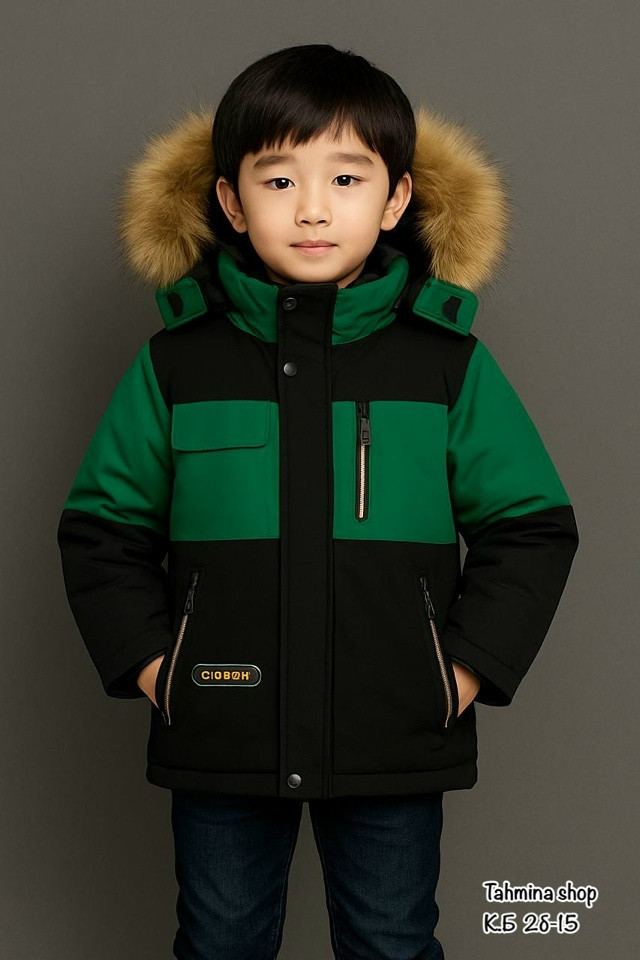Купить Куртка детская зеленая оптом Садовод Интернет-каталог Садовод интернет-каталог