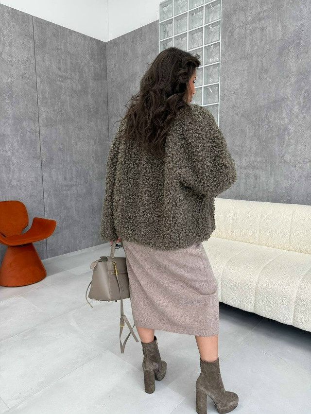 Купить Куртка женская коричневая оптом Садовод Интернет-каталог Садовод интернет-каталог