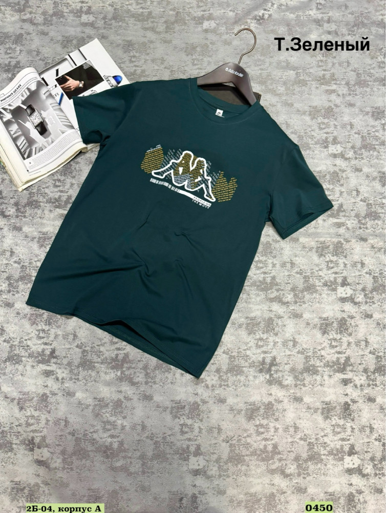 Купить Мужская футболка изумрудная оптом Садовод Интернет-каталог Садовод интернет-каталог