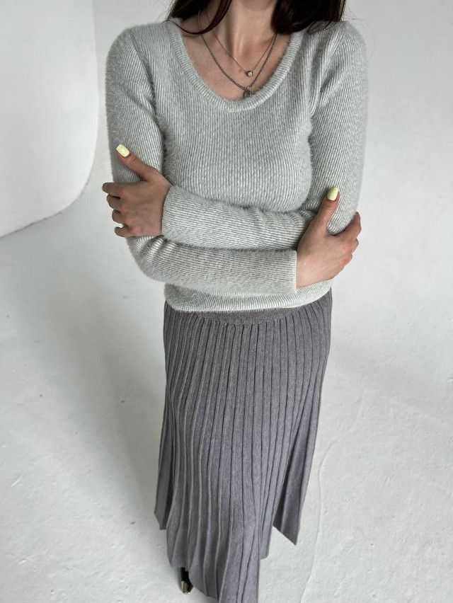 Купить Джемпер серый оптом Садовод Интернет-каталог Садовод интернет-каталог