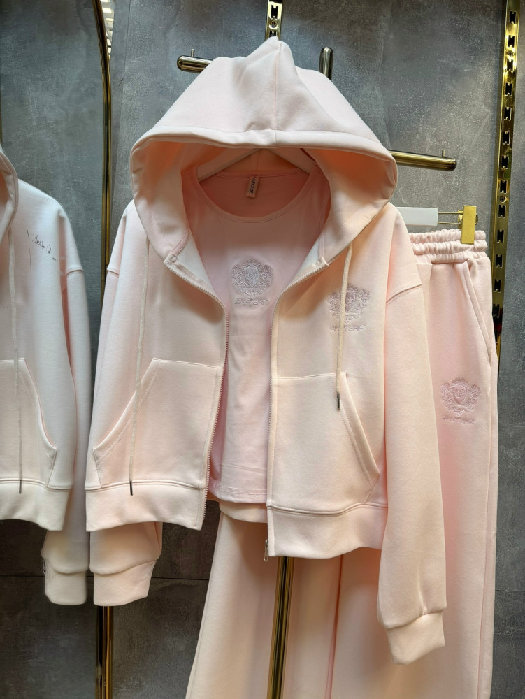 Купить Женский костюм розовый оптом Садовод Интернет-каталог Садовод интернет-каталог