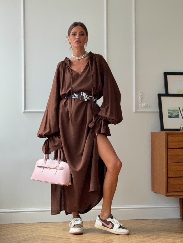 Купить Платье коричневое оптом Садовод Интернет-каталог Садовод интернет-каталог