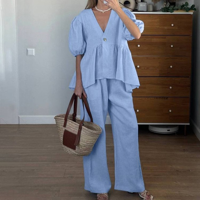 Купить Женский костюм голубой оптом Садовод Интернет-каталог Садовод интернет-каталог