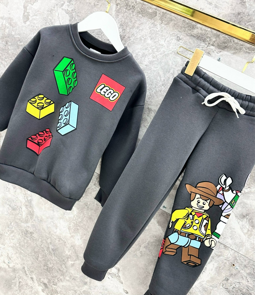 Купить Детский костюм серый оптом Садовод Интернет-каталог Садовод интернет-каталог