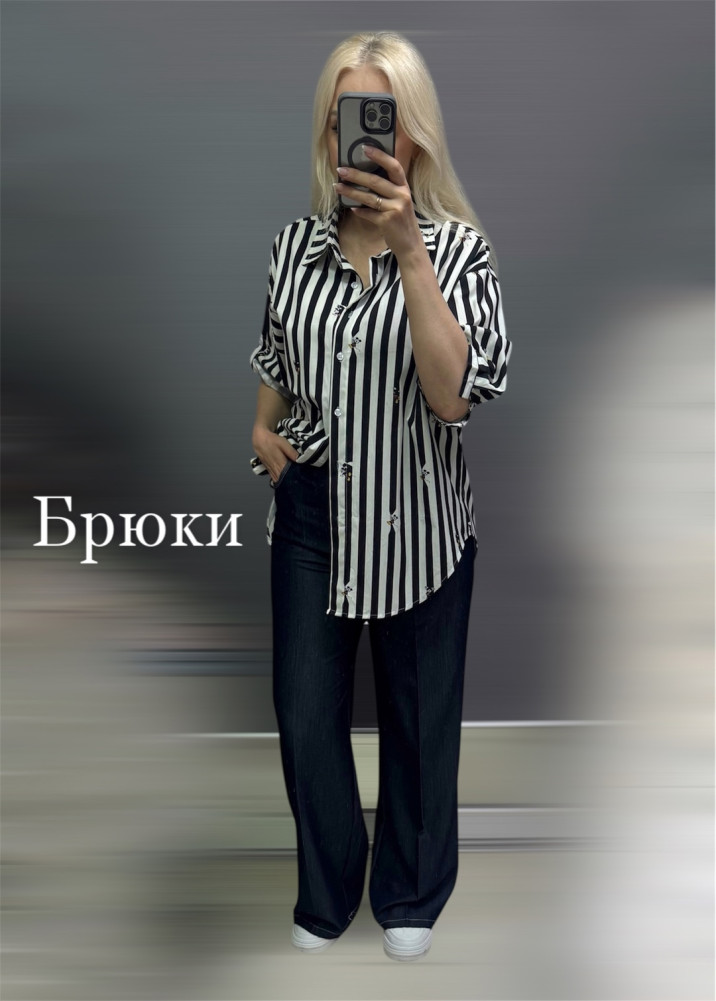 Купить Женские брюки синие оптом Садовод Интернет-каталог Садовод интернет-каталог