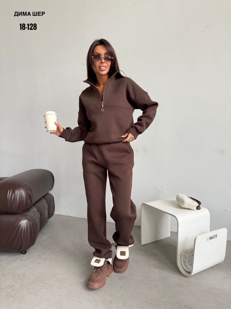 Купить Женский костюм коричневый оптом Садовод Интернет-каталог Садовод интернет-каталог