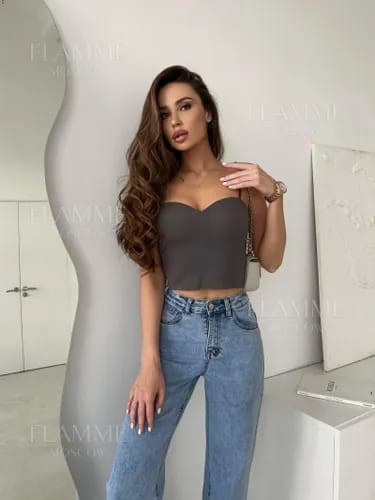 Купить Топ Zara с корректирующими чашками ( push up) на тонких бретельках оптом Садовод Интернет-каталог Садовод интернет-каталог