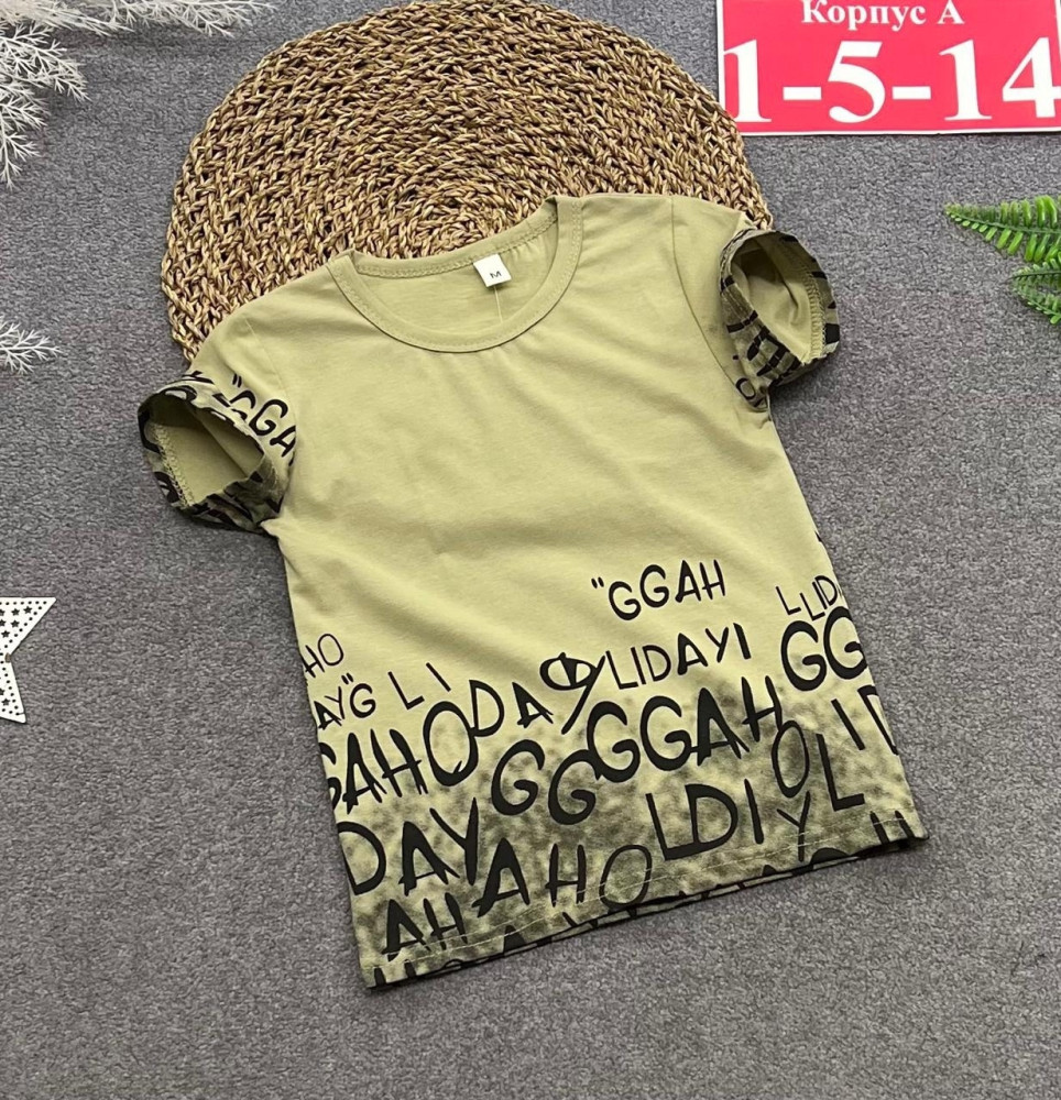 Купить Детская футболка желтая оптом Садовод Интернет-каталог Садовод интернет-каталог