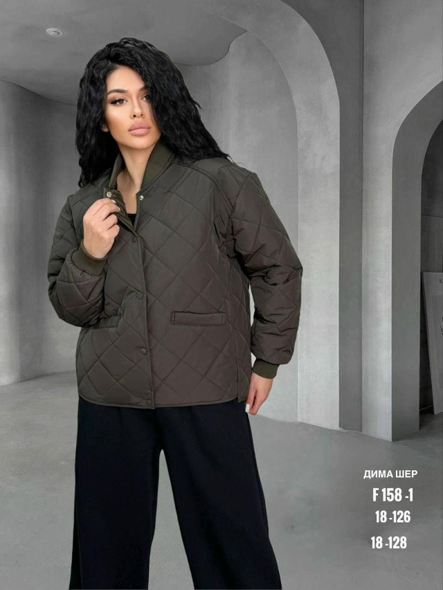 Купить Куртка женская темно-серая оптом Садовод Интернет-каталог Садовод интернет-каталог