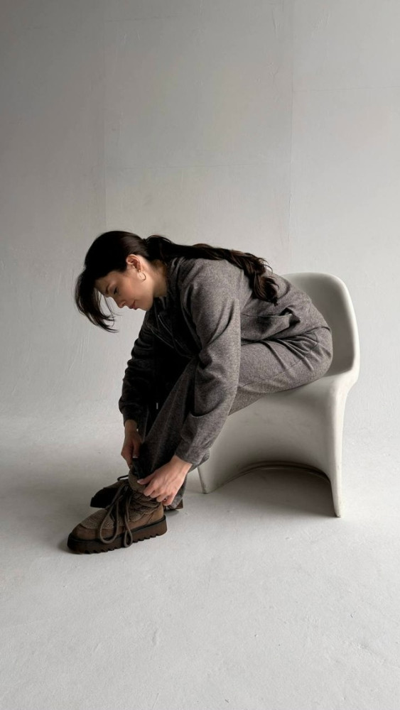 Купить Женский костюм серый оптом Садовод Интернет-каталог Садовод интернет-каталог