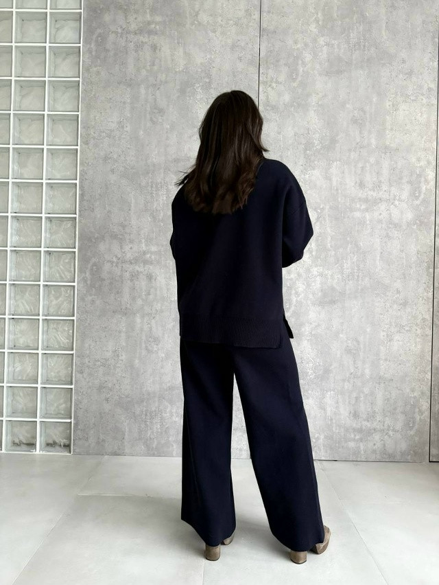 Купить Женский костюм синий оптом Садовод Интернет-каталог Садовод интернет-каталог