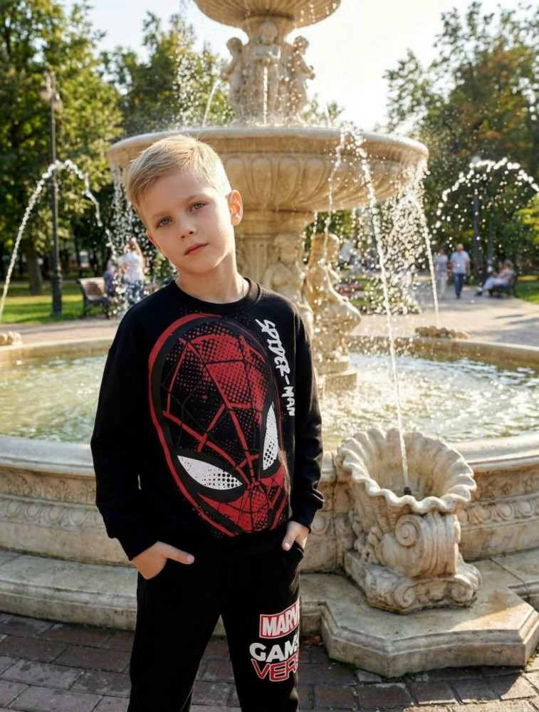 Купить Детский костюм черный оптом Садовод Интернет-каталог Садовод интернет-каталог