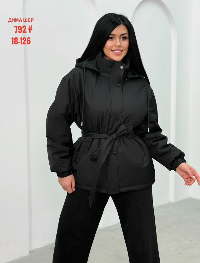 Купить Куртка женская черная оптом Садовод Интернет-каталог Садовод интернет-каталог