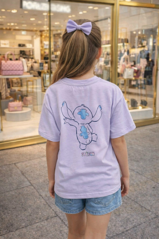 Купить Детская футболка сиреневая оптом Садовод Интернет-каталог Садовод интернет-каталог