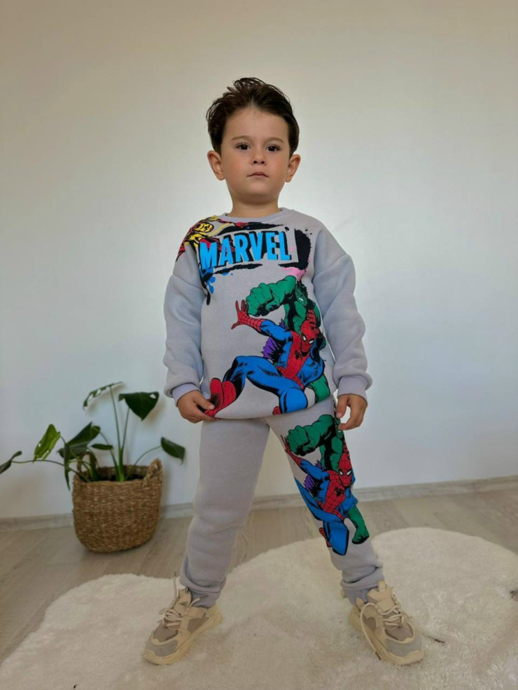 Купить Детский костюм серый оптом Садовод Интернет-каталог Садовод интернет-каталог