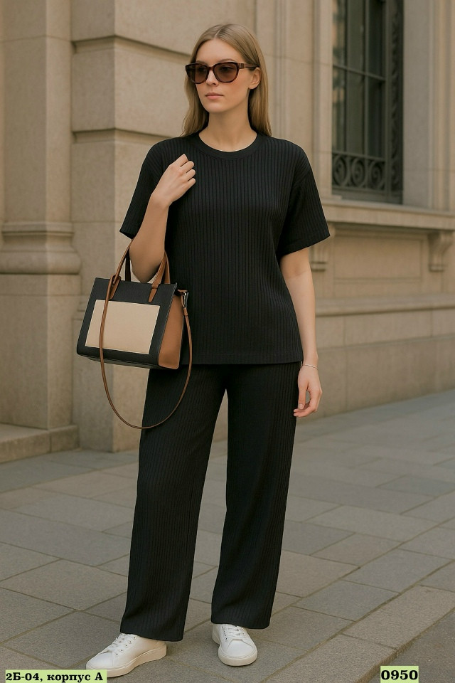 Купить Женский костюм черный оптом Садовод Интернет-каталог Садовод интернет-каталог